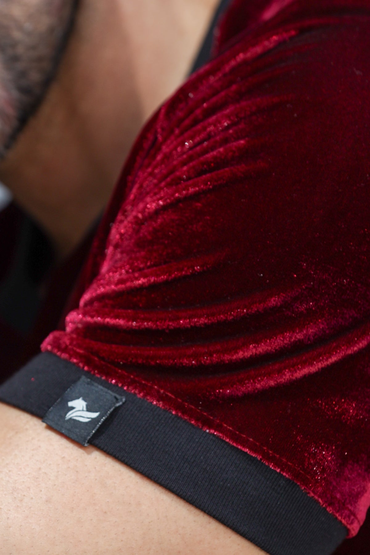 Camiseta Masculina em Veludo Cristal