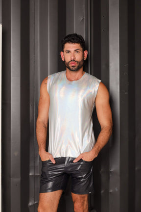 Regata Masculina Machão Metalizada