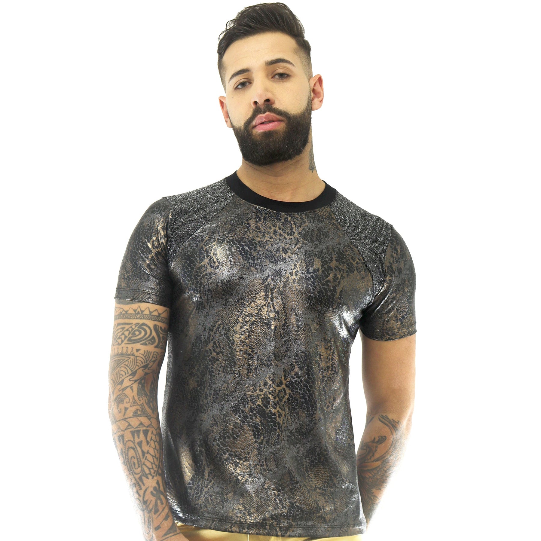Camiseta Masculina Cirrê Animal Print