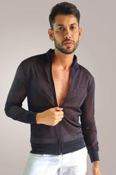 Jaqueta Masculina em Tela Preta