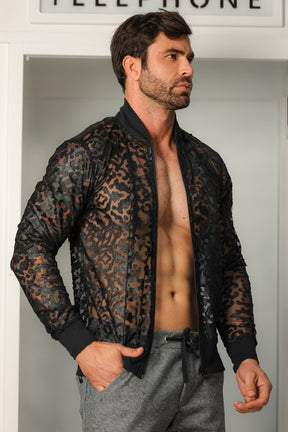 Jaqueta Masculina em Tule Resinado Edição Limitada