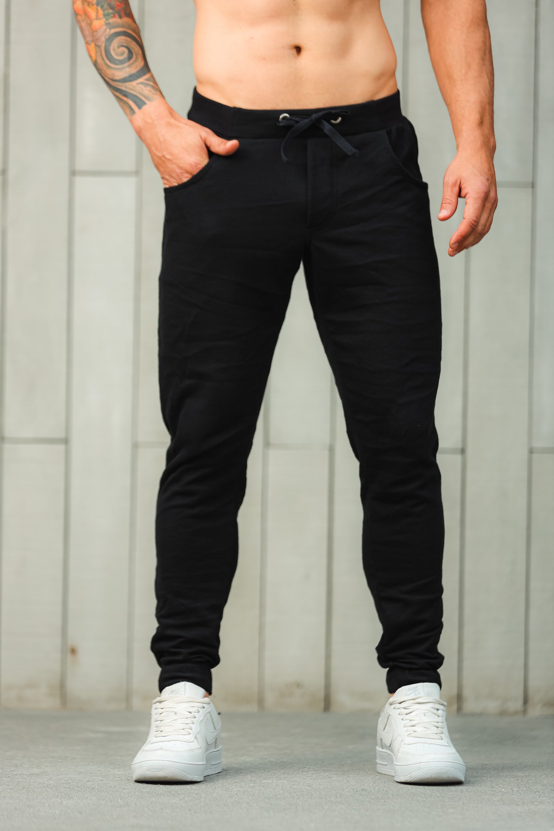 Calça Masculina Jogger Canelada