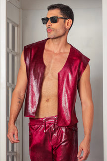 Conjunto Masculino em Veludo Resinado