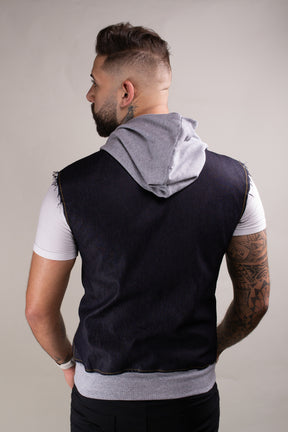 Colete Masculino Jeans