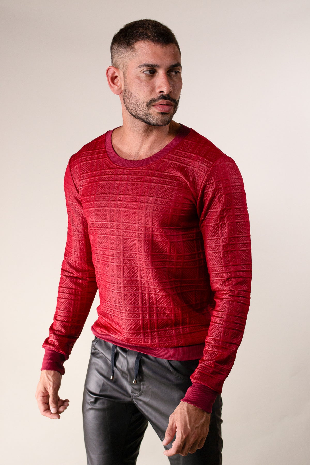 Blusa Masculina em Matelassê Resinado