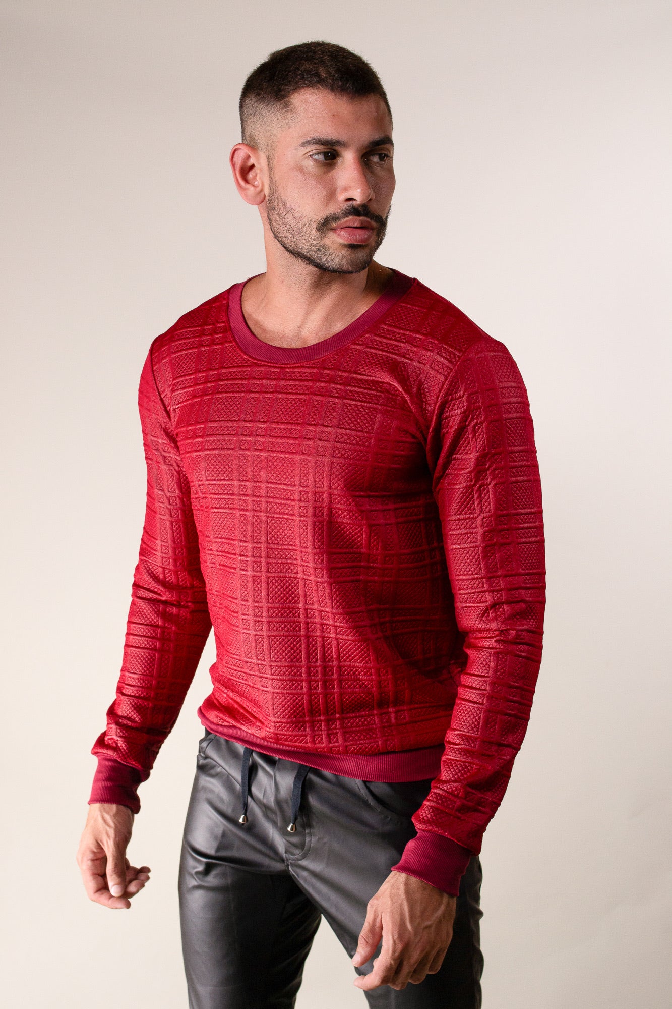 Blusa Masculina em Matelassê Resinado