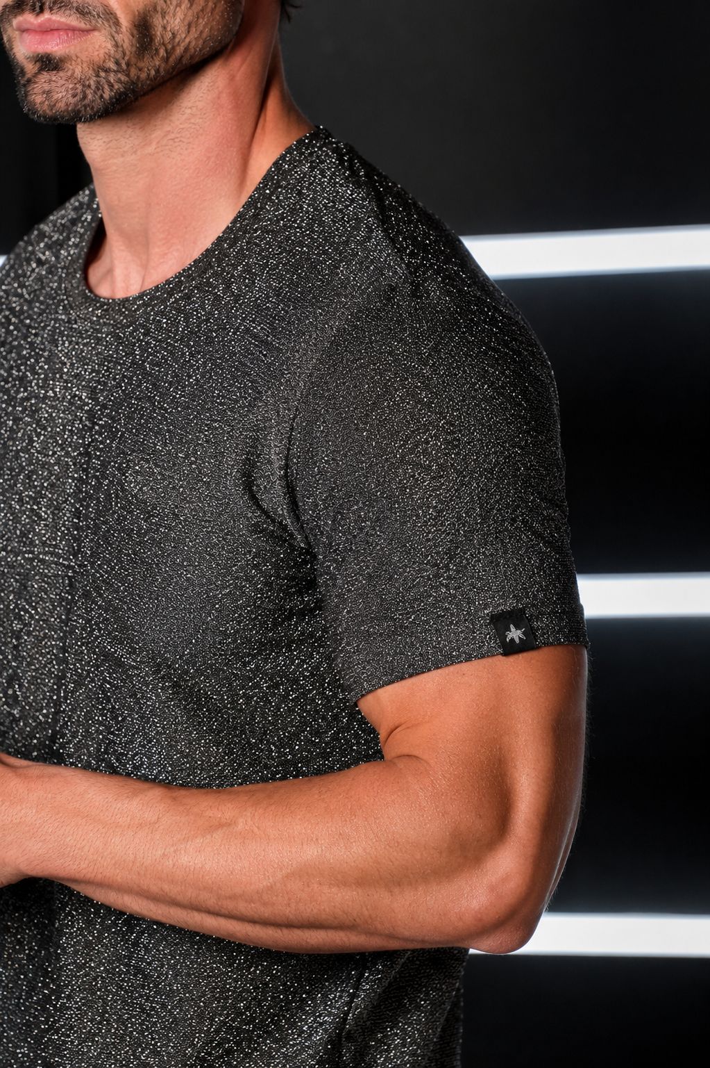 Camiseta Masculina em Lurex