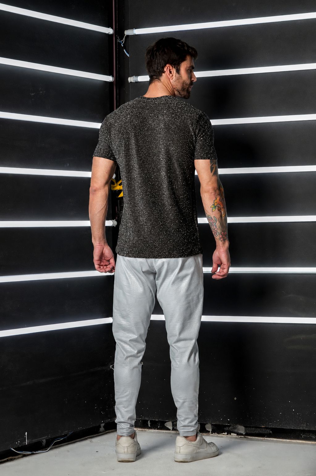 Camiseta Masculina em Lurex