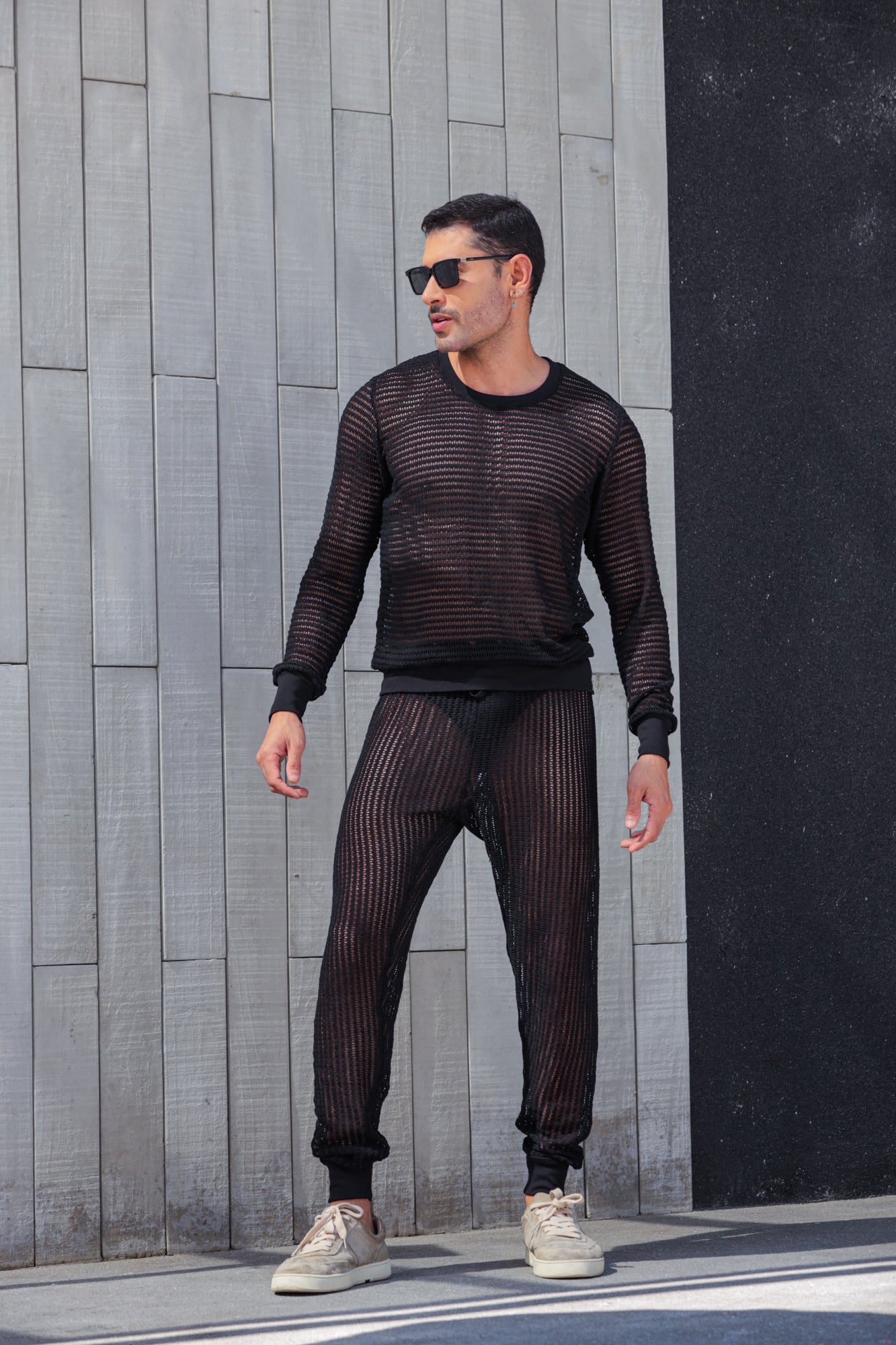 Conjunto Masculino em Arrastão