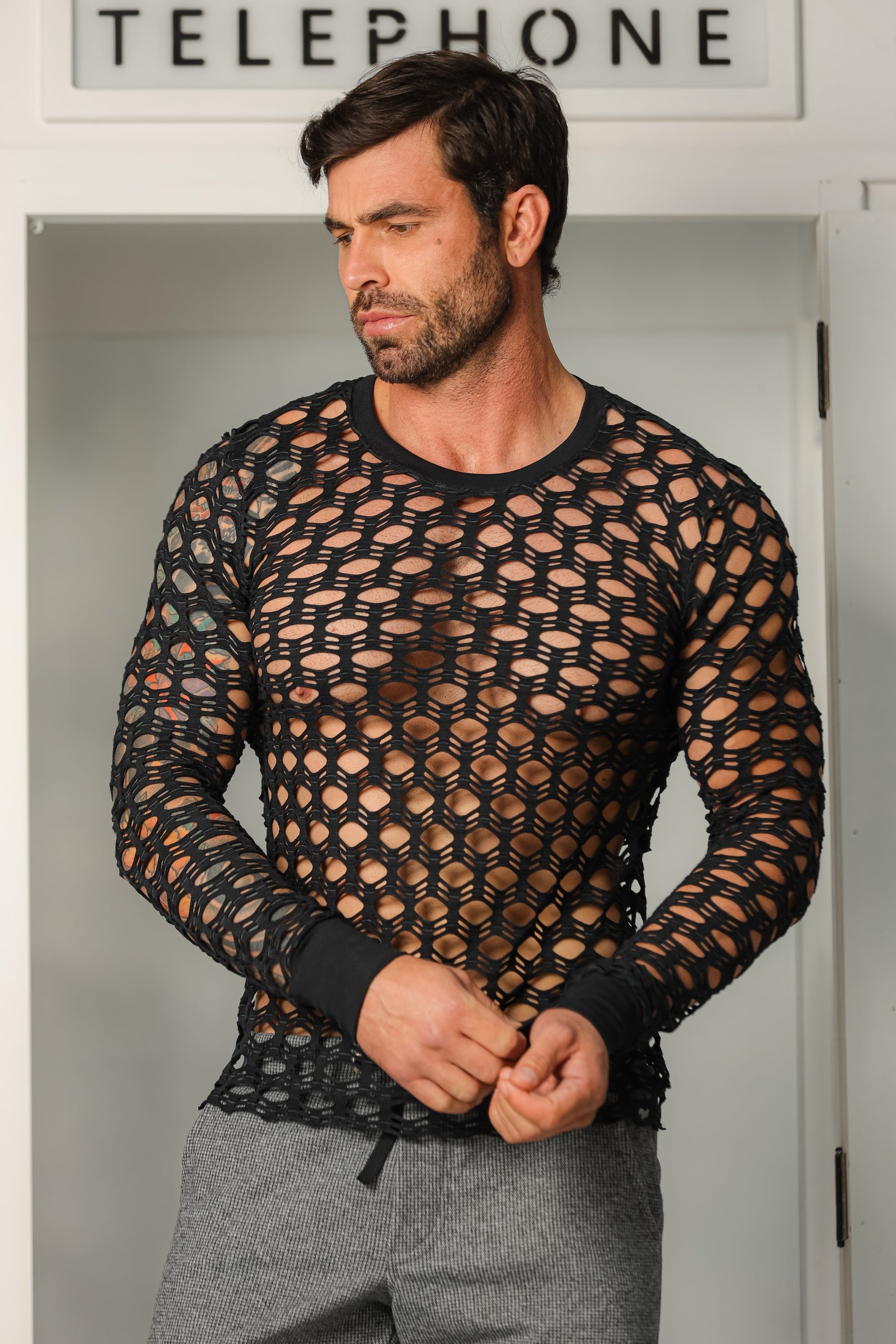 Camiseta Masculina Manga Longa Arrastaozao