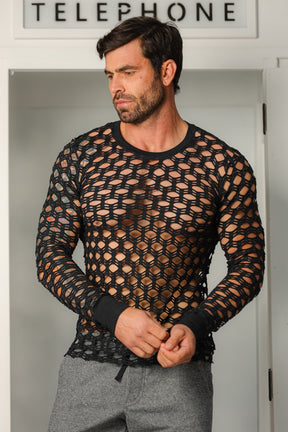 Camiseta Masculina Manga Longa Arrastaozao
