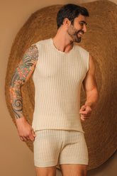 Conjunto Masculino em Tricô