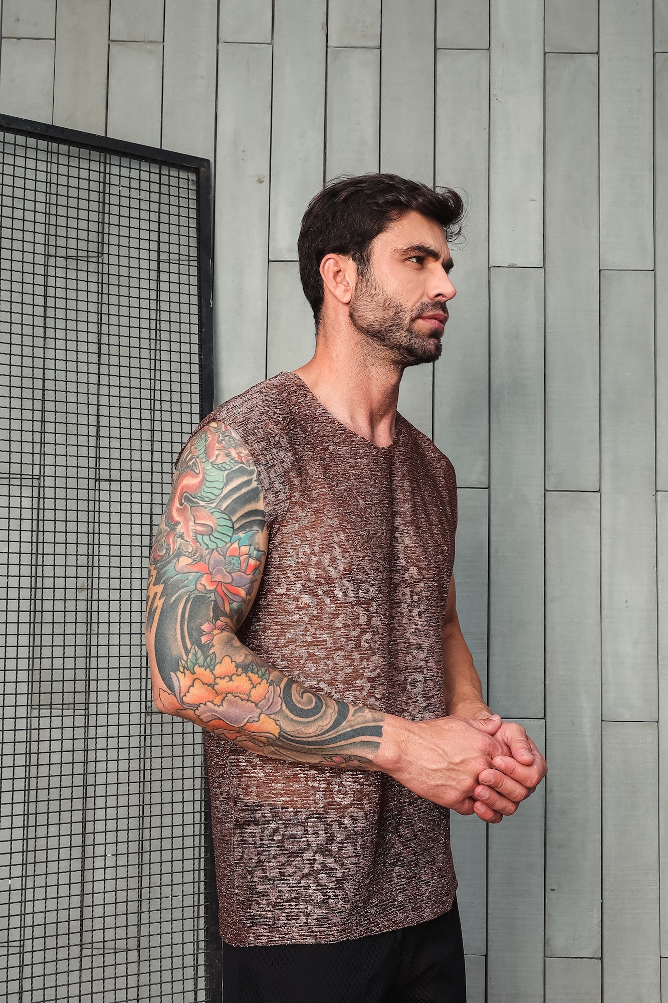 Regata Machão Devorê Oncinha