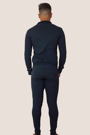 Macacão Masculino Slim Manga Longa