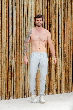 Calça Masculina em Cirrê Pele de Crocodilo