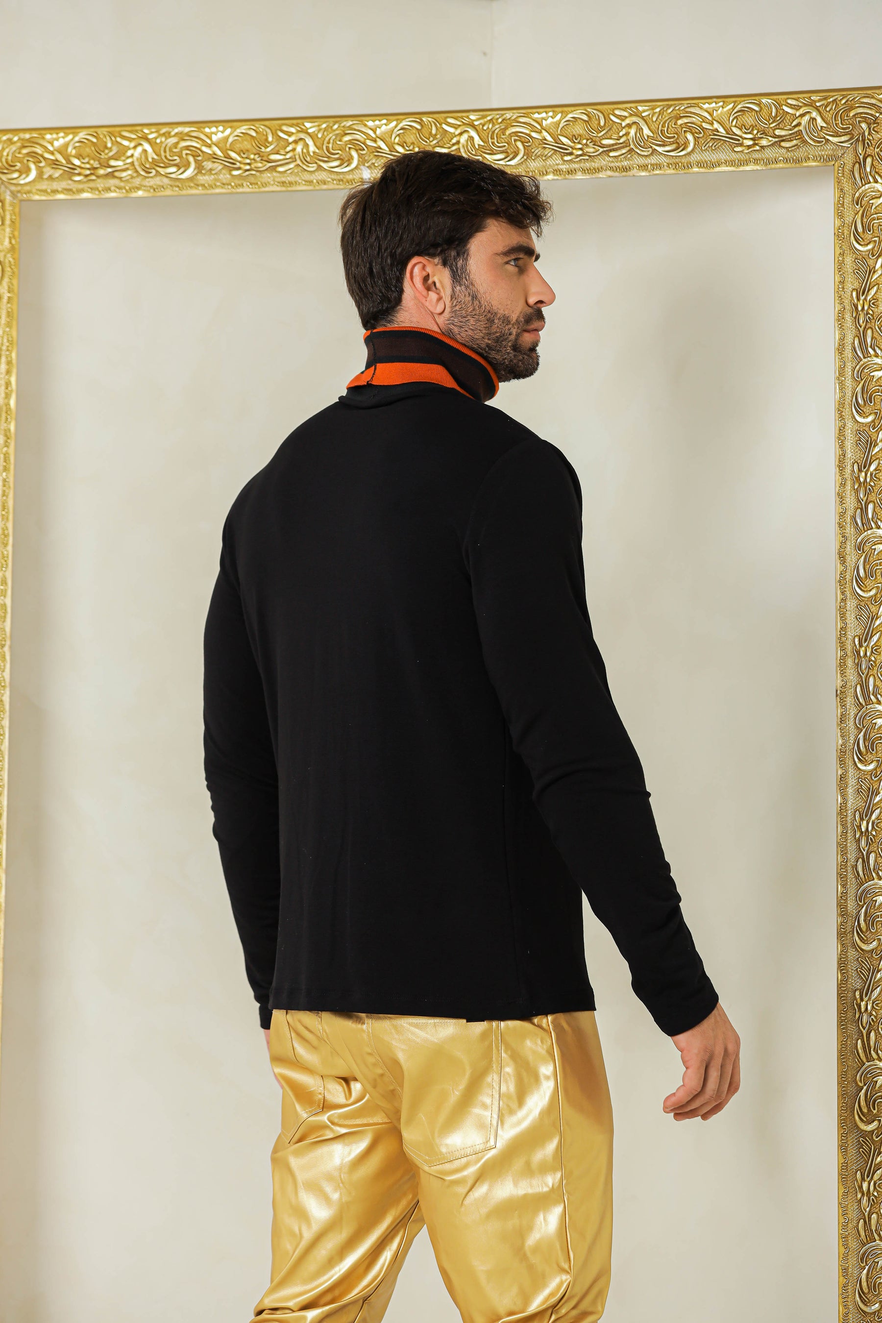 Blusa Masculina em Moletinho Gola Alta