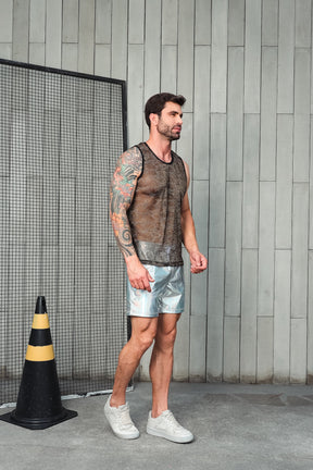 Regata em Malha Devorê Resinada