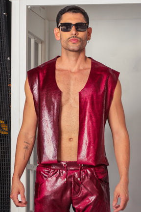 Conjunto Masculino em Veludo Resinado