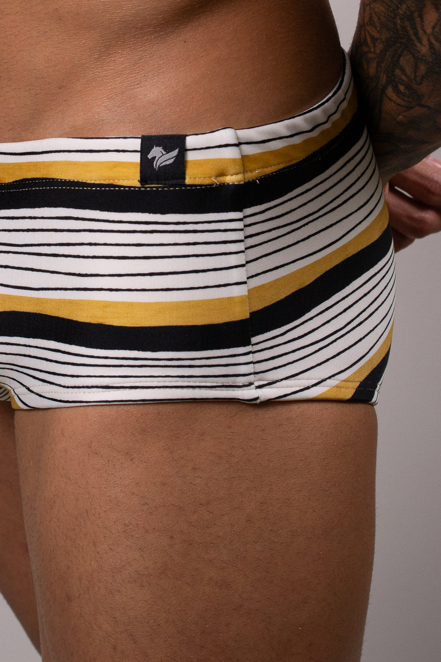 Sunga Clássica/Boxer Estampada Listra