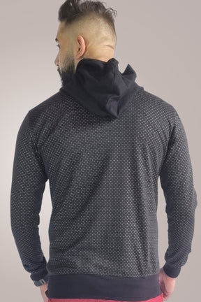 Jaqueta Masculina Bomber em Moletinho Pingo de Ouro