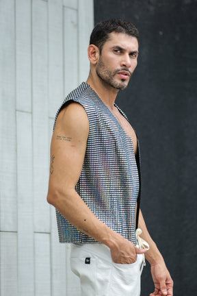 Colete Masculino Holográfico