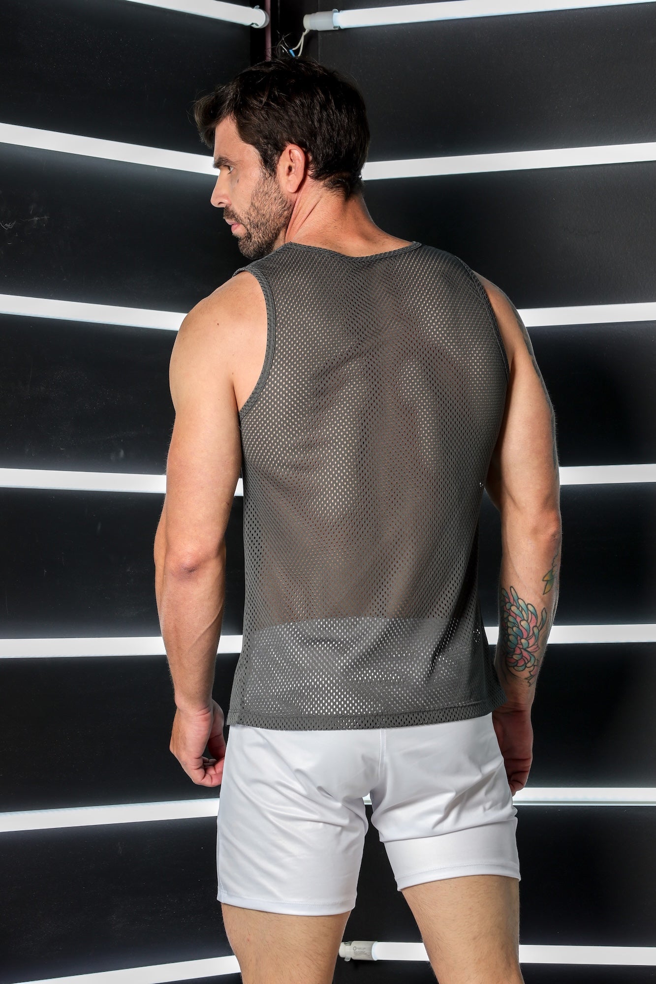 Regata Masculina em Tela Open