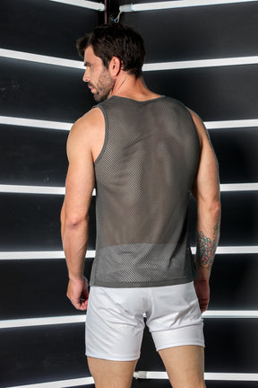 Regata Masculina em Tela Open