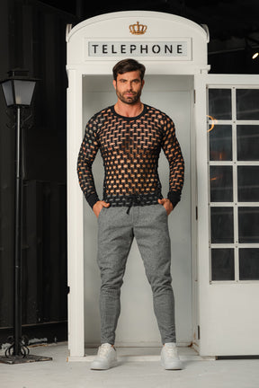 Camiseta Masculina Manga Longa Arrastaozao