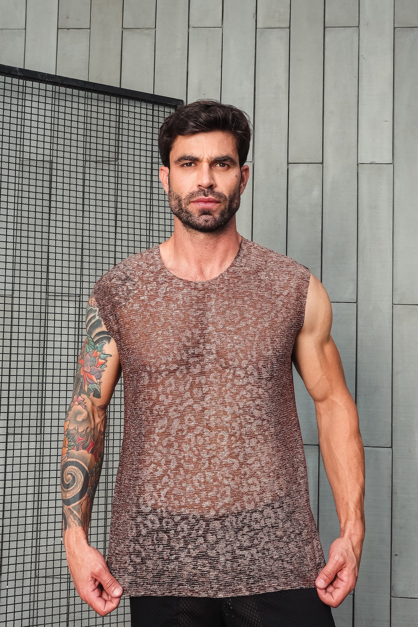 Regata Machão Devorê Oncinha