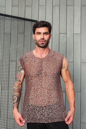 Regata Machão Devorê Oncinha