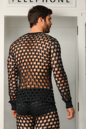 Conjunto Masculino em Arrastão Aberto