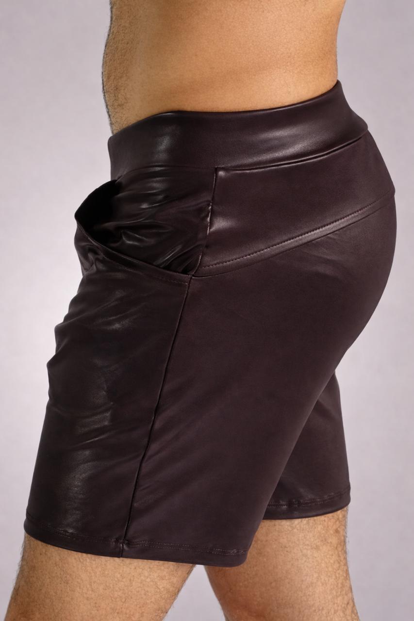 Short Masculino em Cirrê Brilhoso