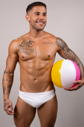 Sunga Super Slim Vinil Branco