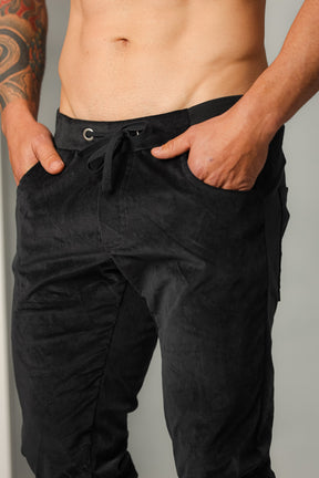Calça Masculina em Malha Suede