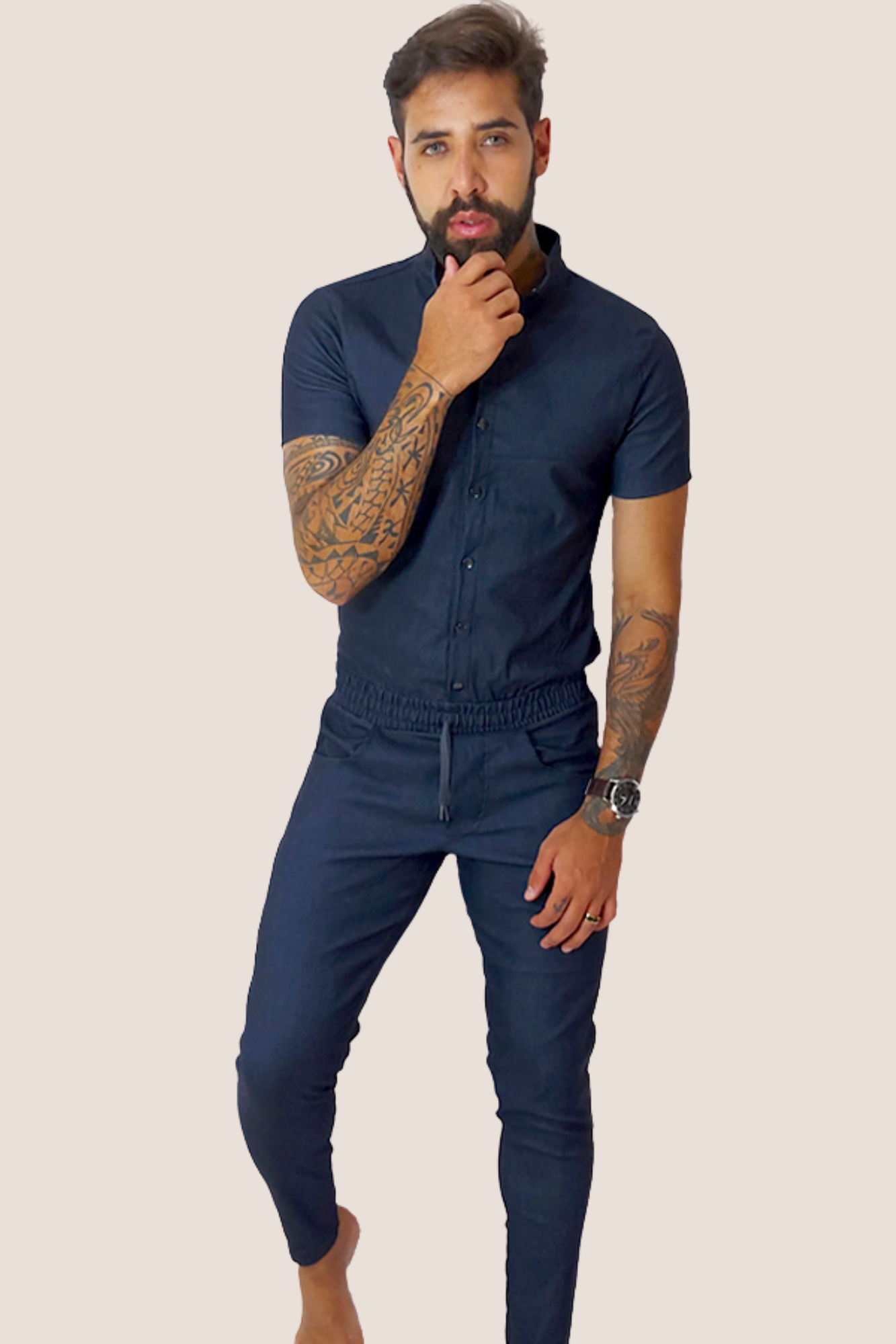 Macacão Masculino em Bengaline