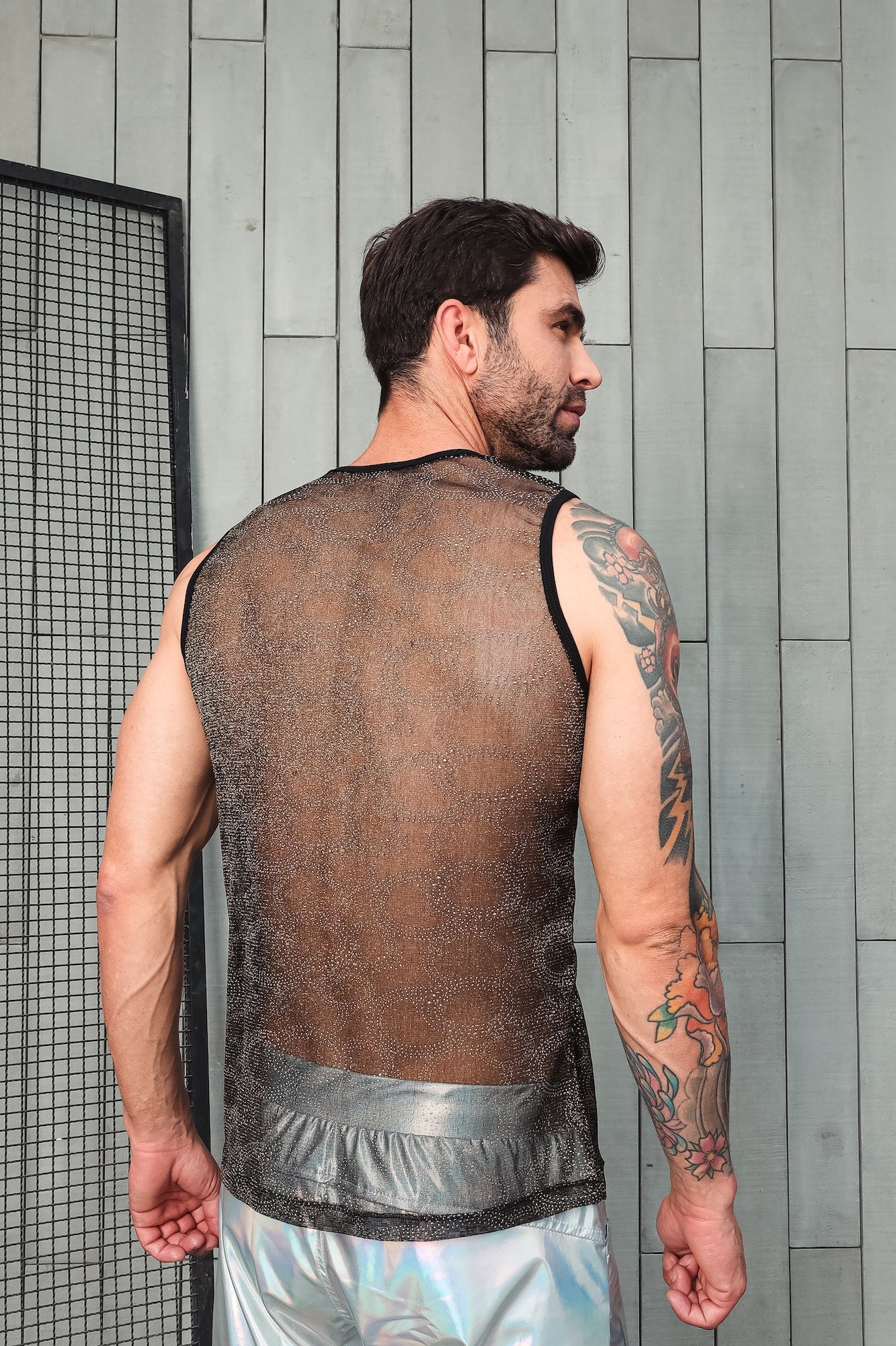 Regata em Malha Devorê Resinada