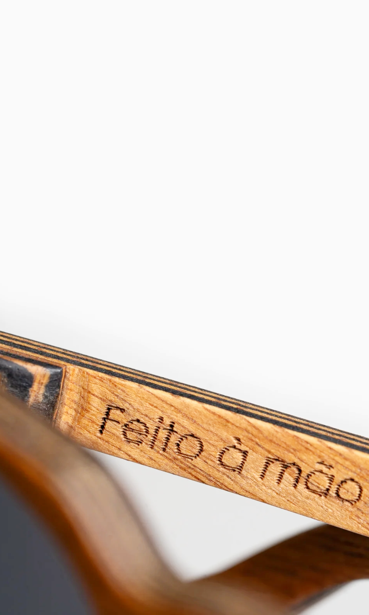 Óculos de Sol Madeira Curupixá