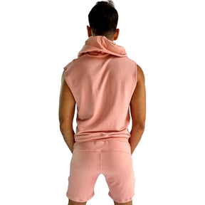 Macaquinho Masculino Modelo Machão com Capuz