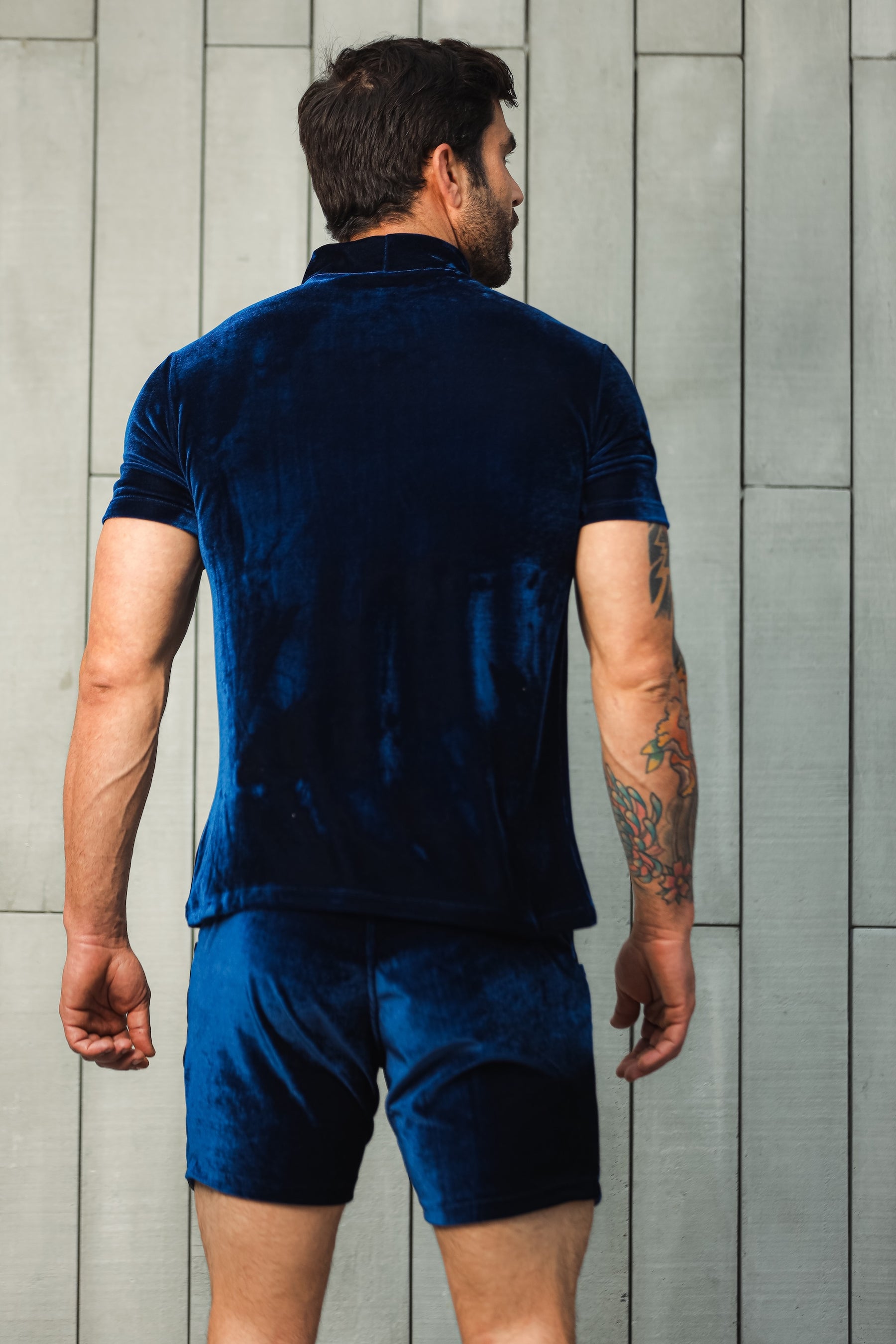 Conjunto Masculino em Veludo