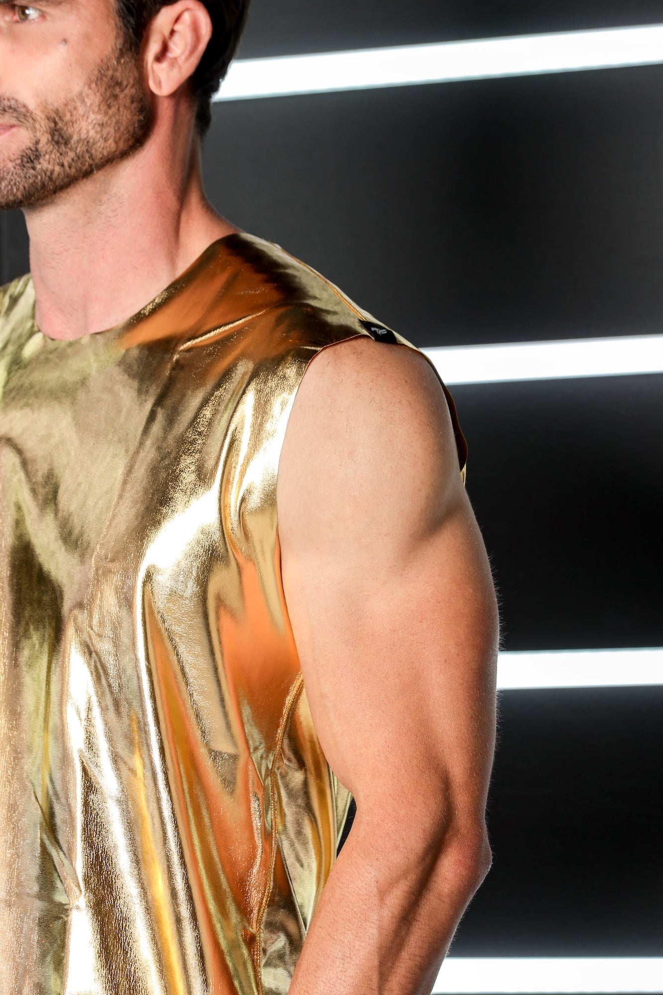 Regata Masculina Machão Metalizada