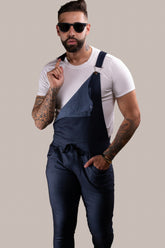 Jardineira Masculina Jeans