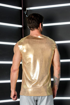 Regata Masculina em Malha Resinada