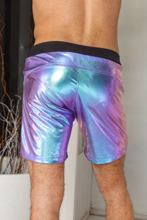 Short Masculino Metalizado