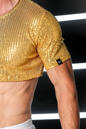 Cropped Masculino em Paetê