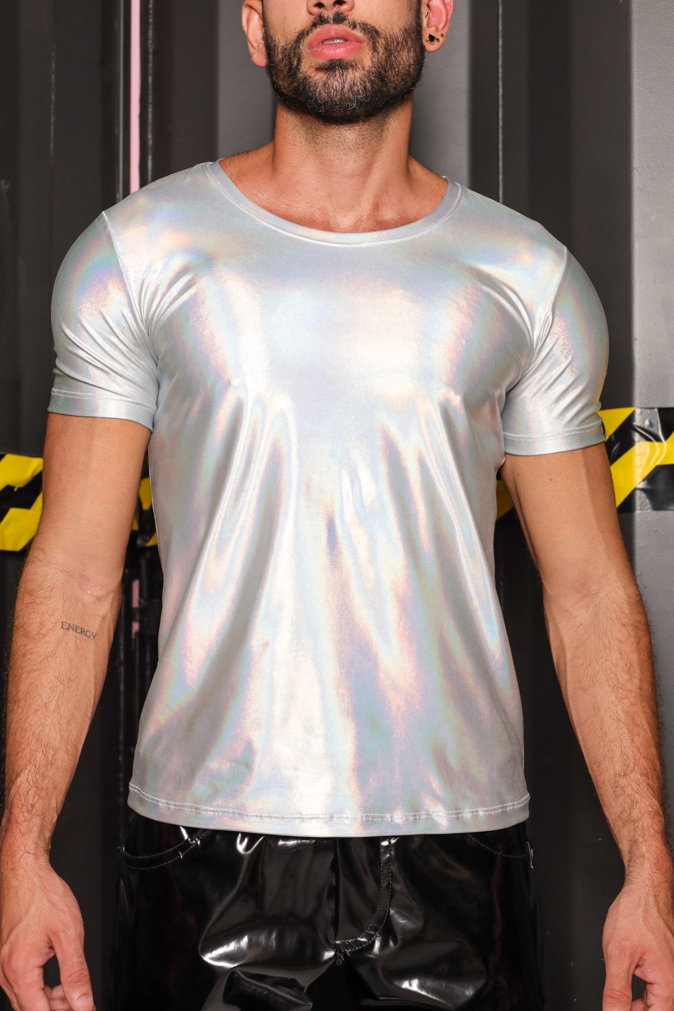 Camiseta Masculina Metalizada Furta Cor