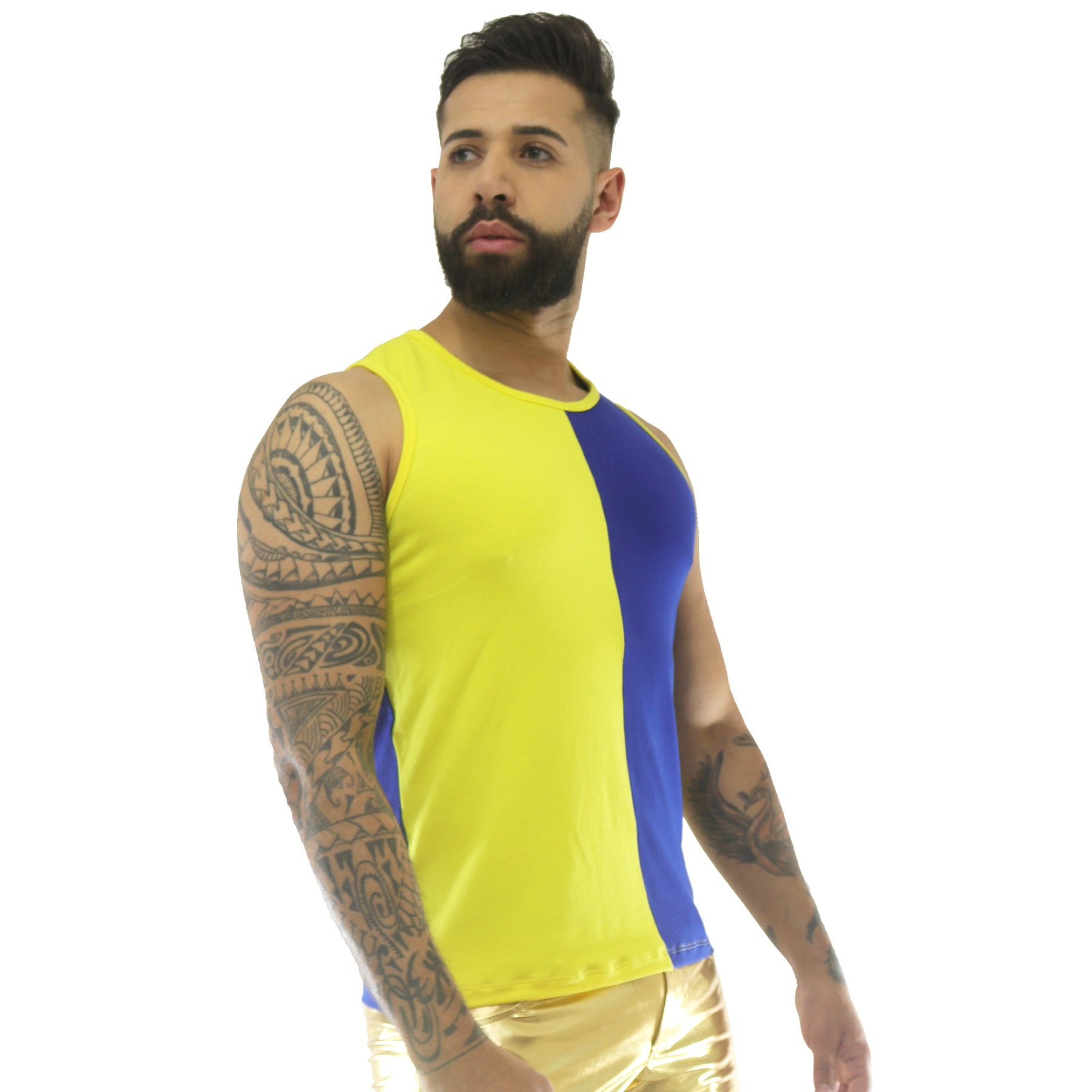 Regata Masculina Blue Yellow