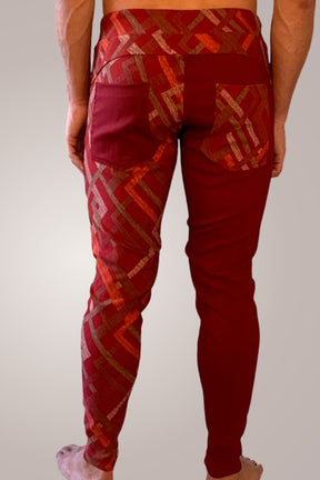 Calça Masculina em Bengaline Vermelho