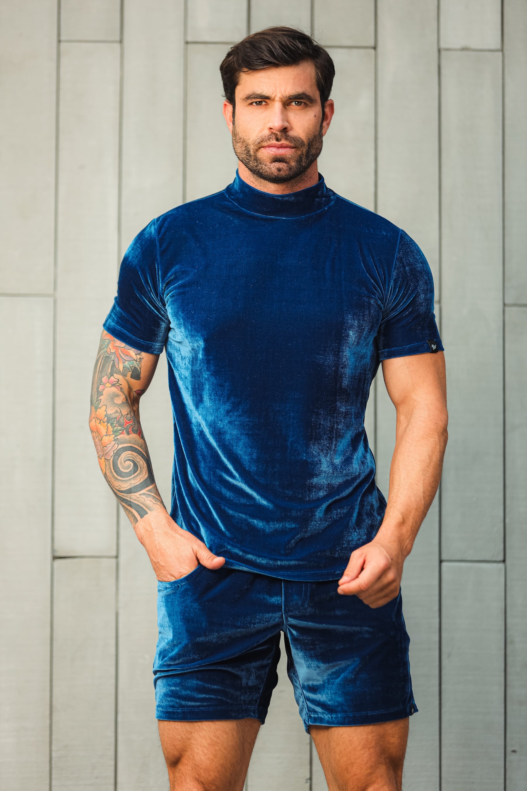 Conjunto Masculino em Veludo