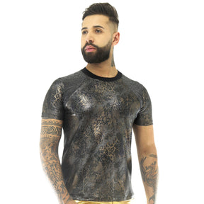 Camiseta Masculina Cirrê Animal Print