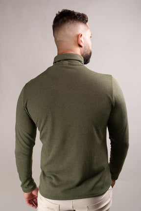 Blusa Masculina Cacharrel Lãzinha Verde Musgo